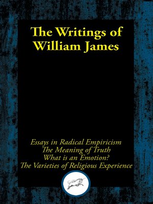 cover image of The Writings of William James